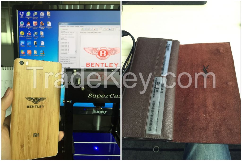 SuperCarver 500mw diy laser engraving machine