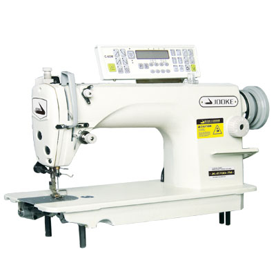 HIGH-SPEED  LOCKSTITCH  SEWING  MACHINE WITH  AUTO-TRIMMER