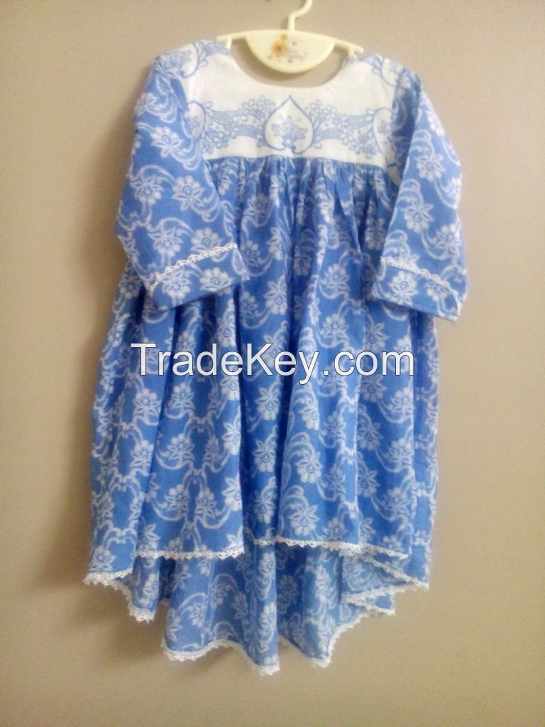 Girls Cotton Frock