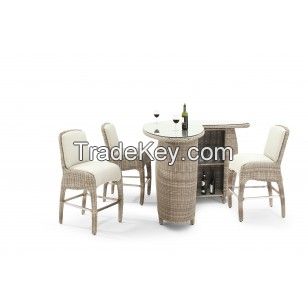 Luxor Outdoor Rattan Commercial Bar Unit, From Posh Garden Furniture