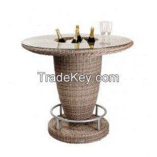 Luxor Outdoor Rattan Commercial Bar Unit From Posh Garden Furniture