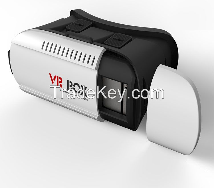 VR BOX1 Plastic google cardboard VR Headset 3D VR glasses for iphone, samsung