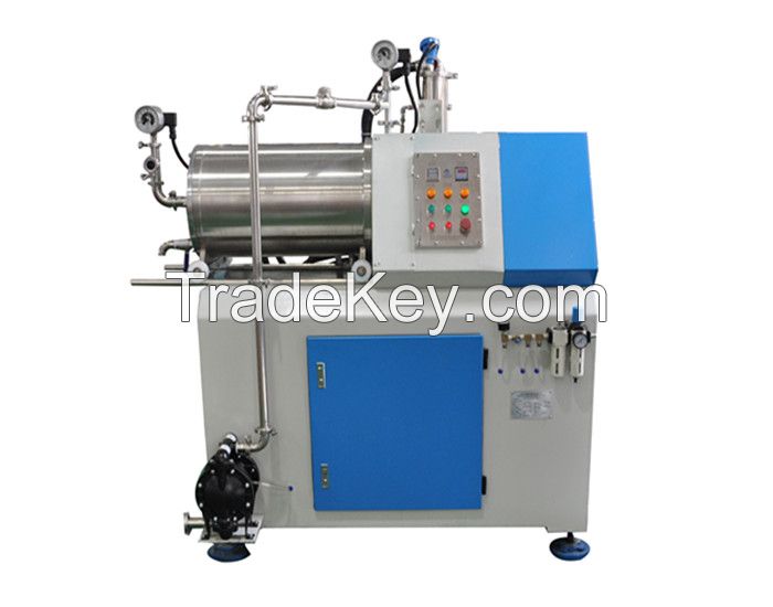 Printing inks High flow capacity Horizontal bead mills