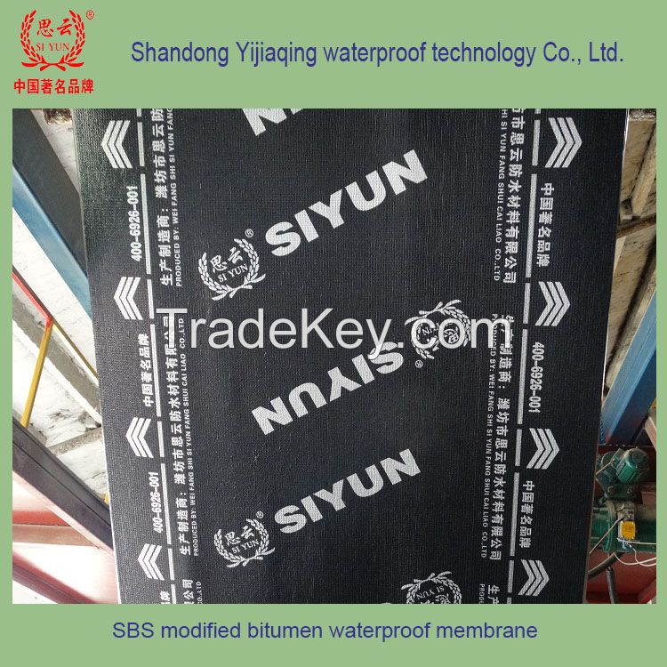 SBS modofied asphalt waterproof membrane