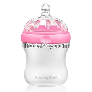 Kumeng Baby Natural Feeling Silicone Feeding Bottle