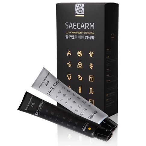 LMW SAECARM Hair Color - 80g*2 - for weak hair and scalp - organic