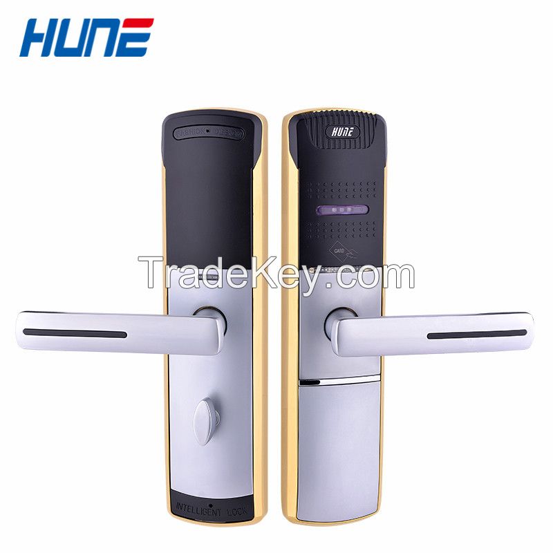 HUNE digital door card lock TM rfid card lockelectronic card lock wholesale