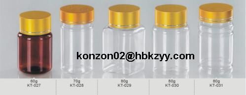 PET plastic bottles for health care products solid medicines pharmaceutical capsule tablet pills