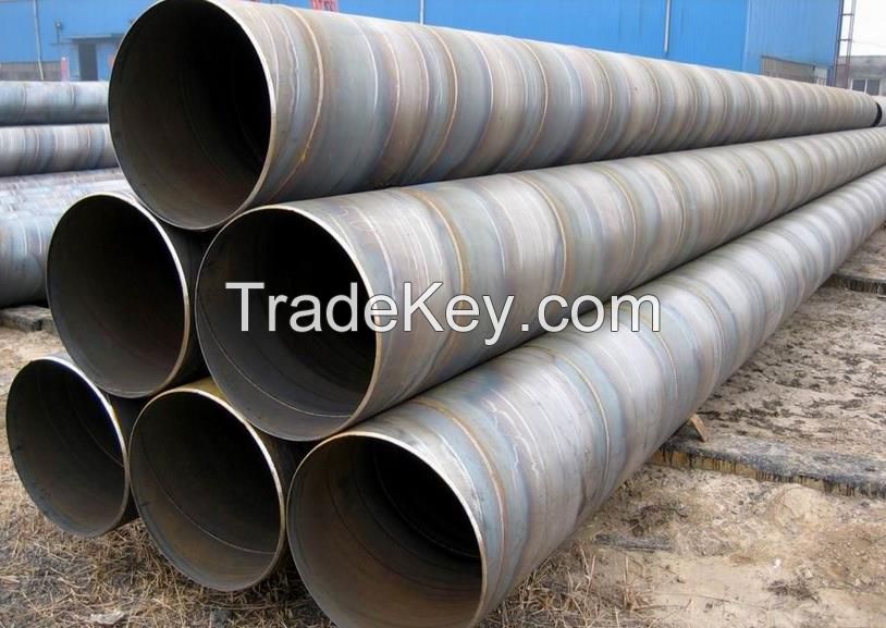 high quality manufacturer and supplier of SAW longitudinal and spiral steel welded pipe