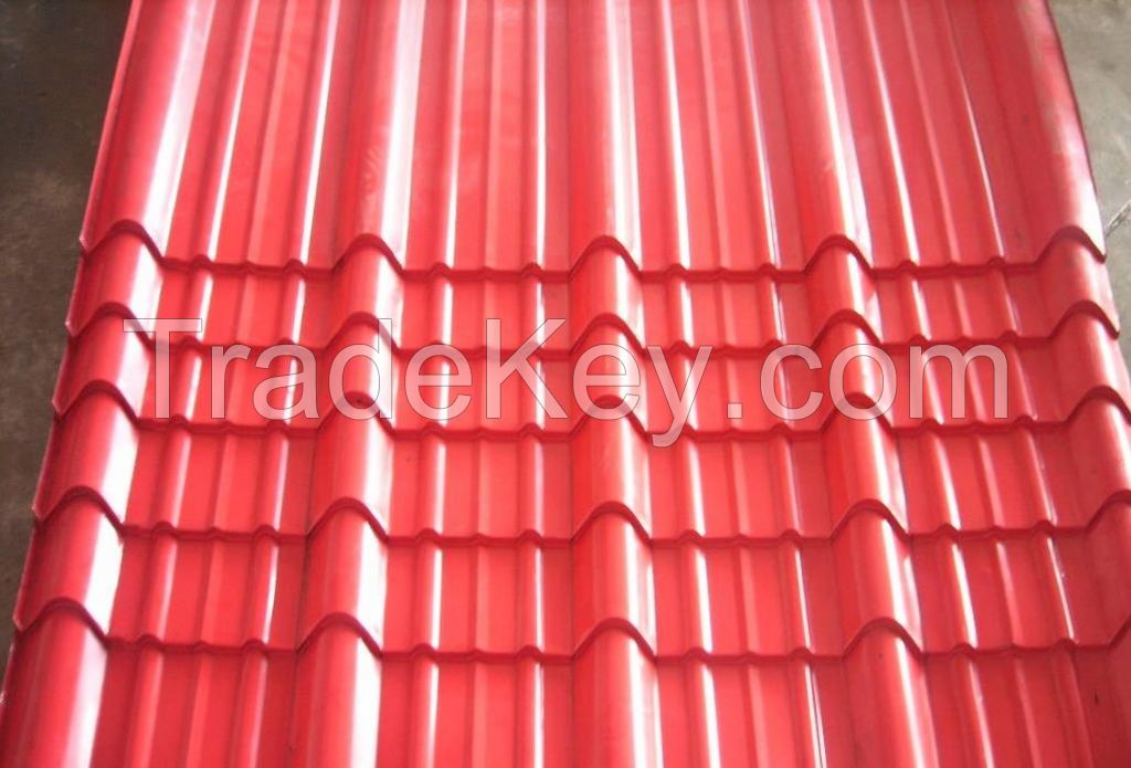 corrugated sheet, corrugated roofing sheet, corrugated steel roofing sheet from Tianjin