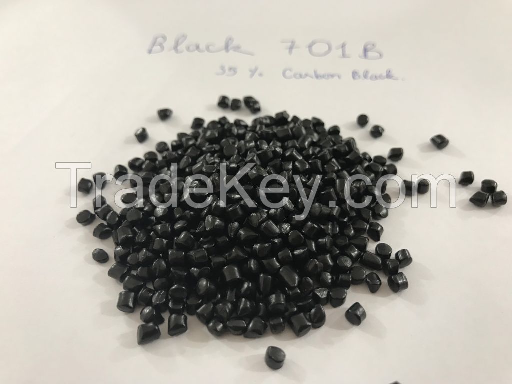 High Concentration Black Masterbatch 35-55rbon for Garbage bag