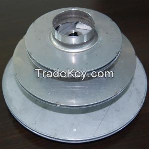 stainless steel pump impeller with the diameter of 130mm