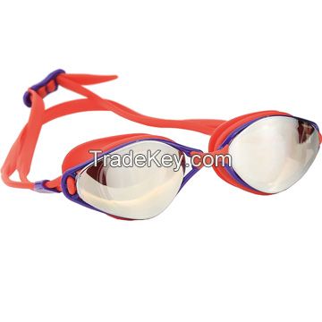 hot selling anti-fog customized junior swimming goggles with quickly buckle