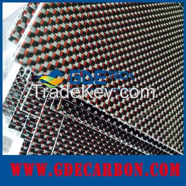 Color Carbon Fiber Sheet, 3K Carbon Fiber Plate, Custom Carbon Fiber Sheet