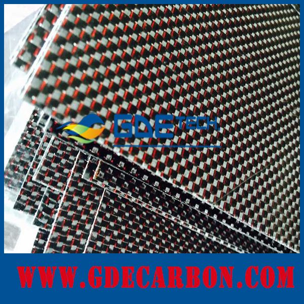 Custom Carbon Fiber Sheet, 3K Carbon Fiber Plate, Color Carbon Fiber Sheet