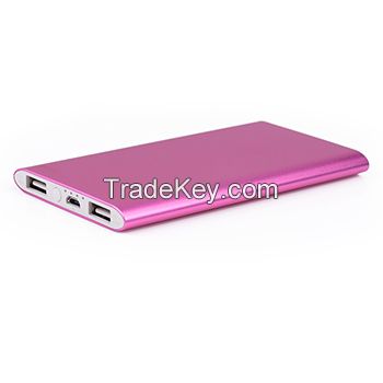 PT-95 5000mAh Dual Output Ultra-Thin Power Bank