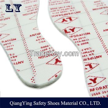 Non-Metal Anti Static Anti-Penetration Kevlar Fabric Insole For Safety Shoes