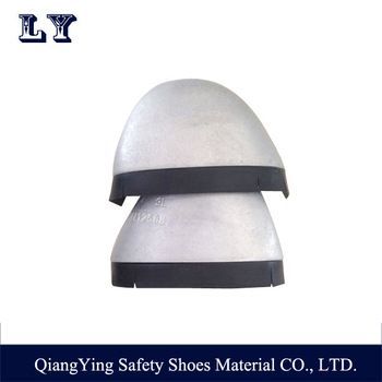 anti puncture aluminum toe cap with rubber strip for labor shoes