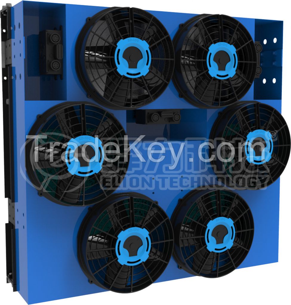 Thermal System-Electric Drive Fan Cooling System for city bus fleet