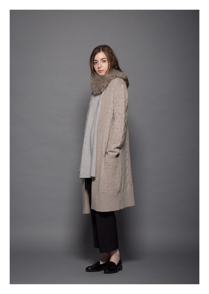 Women cashmere coats