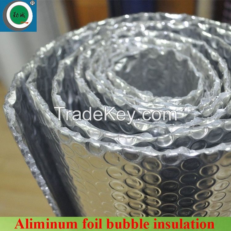 Reflective metal thermal insulation materials foil bubble