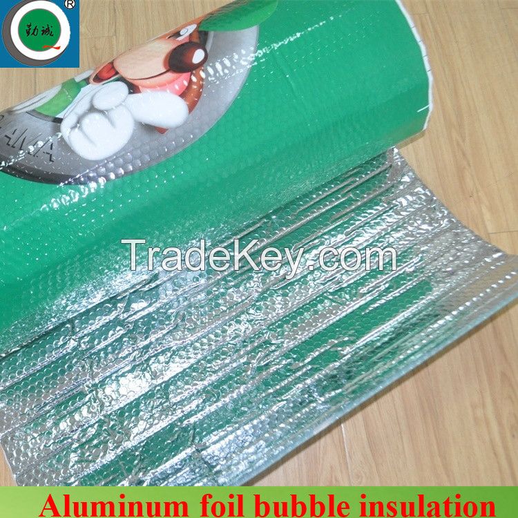 Reflective insulation color print aluminum foil bubble for car sunshade materials