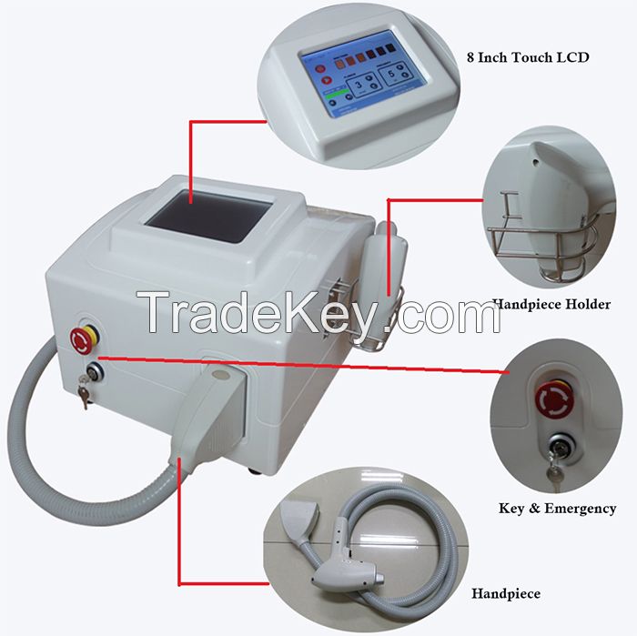 808nm diode laser protable hair removal machine 