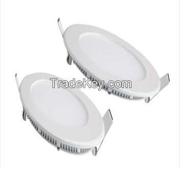 Factory direct Selling Ultra Thin led panel light 3w 4w 6w 9w 12w 15w 18w 24w led downlight 85-265V