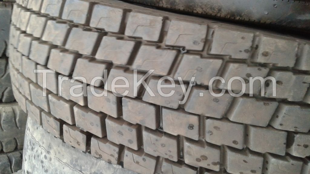 Used, second-hand, part-worn  tyre  10R20