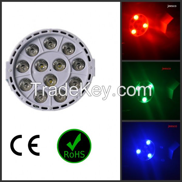 2016 Newest 12pcs*3W LED RGBW mini par light