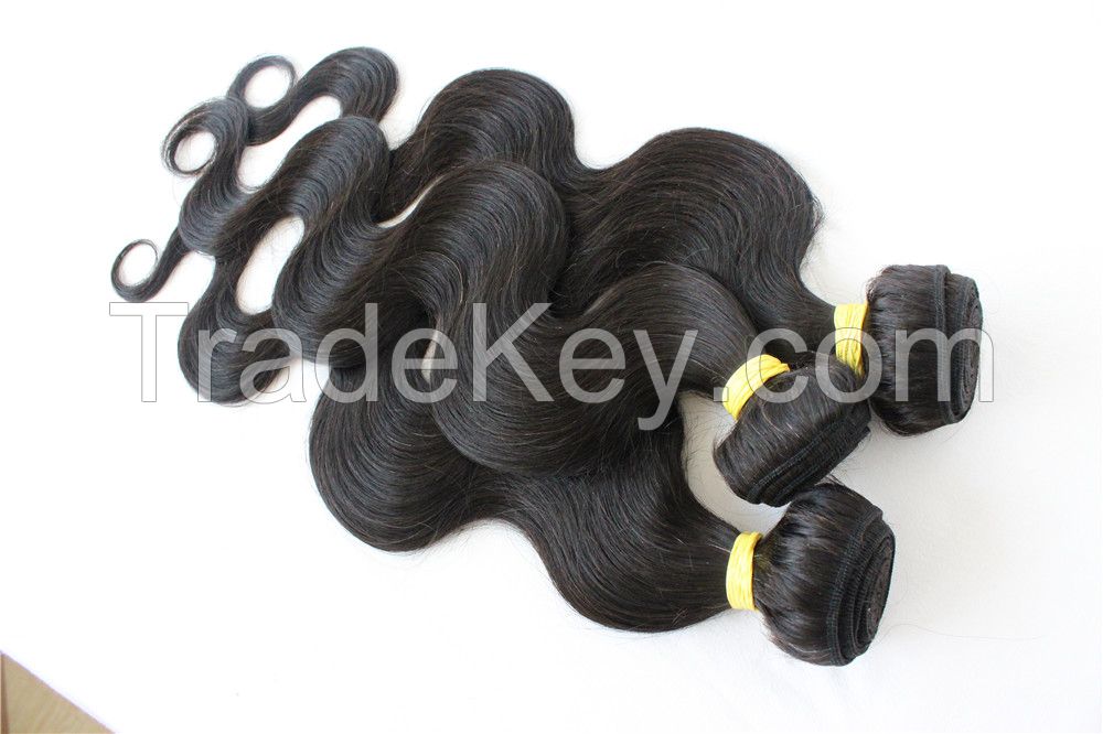 hot 8A Brazilian Hair Human Hair Weave Virgin Brazilian Hair Bundles Unprocessed Body Wave Hair