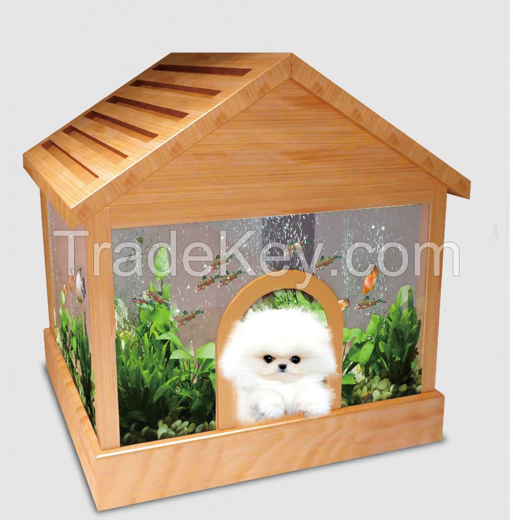 Pet house aquarium