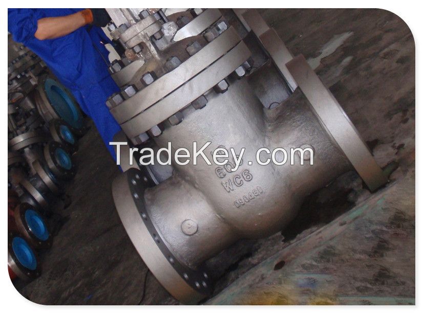 Cast steel gate valve