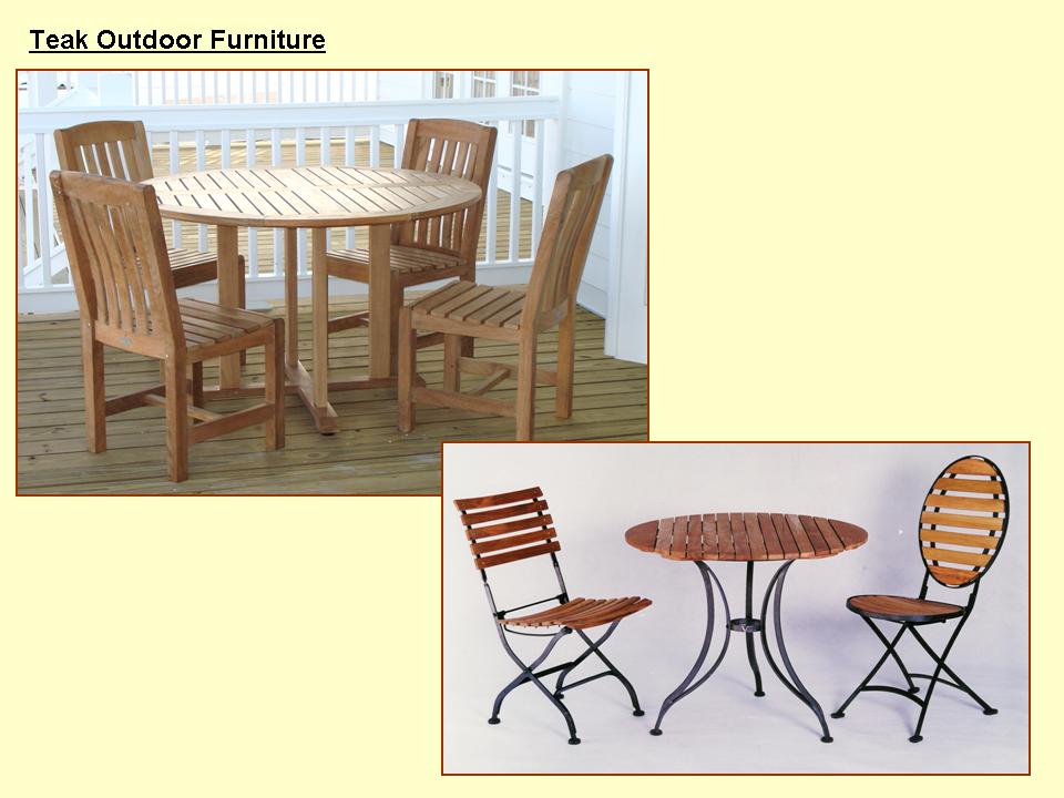 Outdoor Teak Furniture