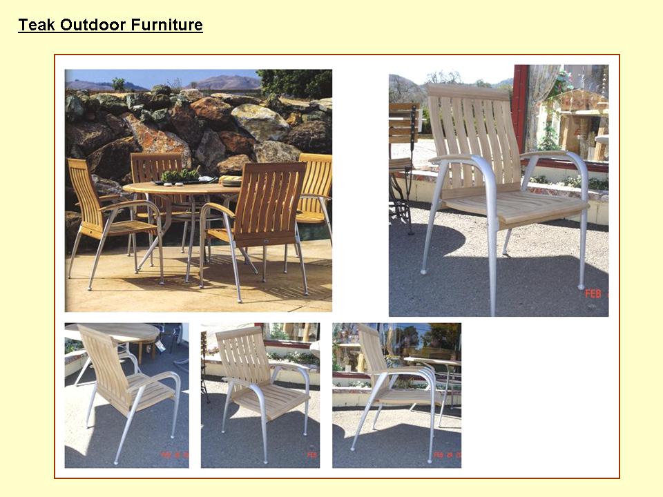 Outdoor Teak Furniture
