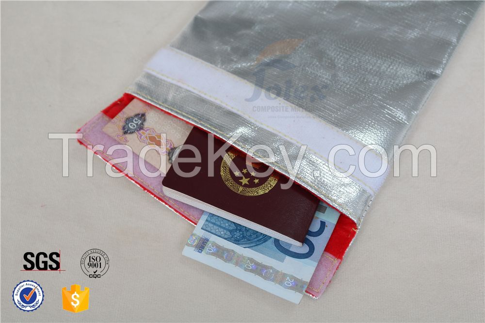 27x17cm Fireproof Cash Money Protection Safe Pouch Document Bags