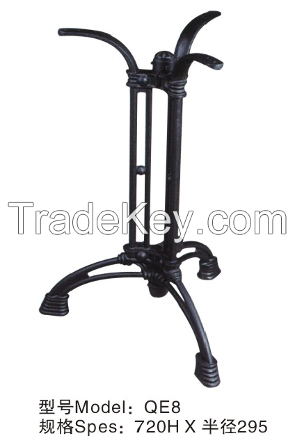 Heavy Duty Cast Iron Tripod Table Base