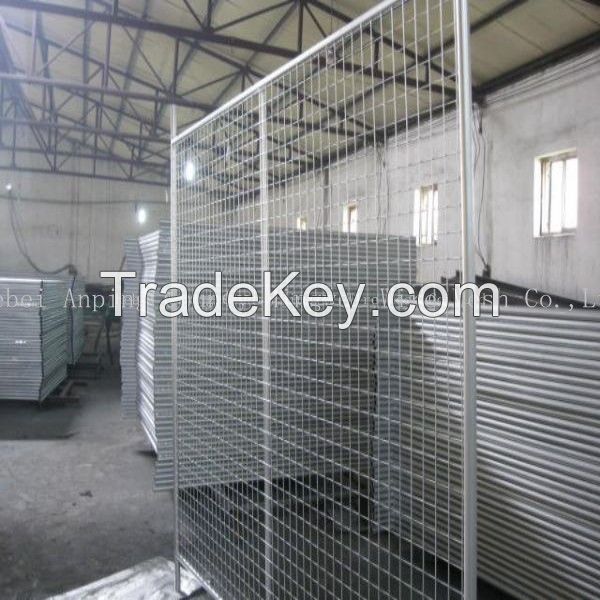 customized steel galvanized temporary fence