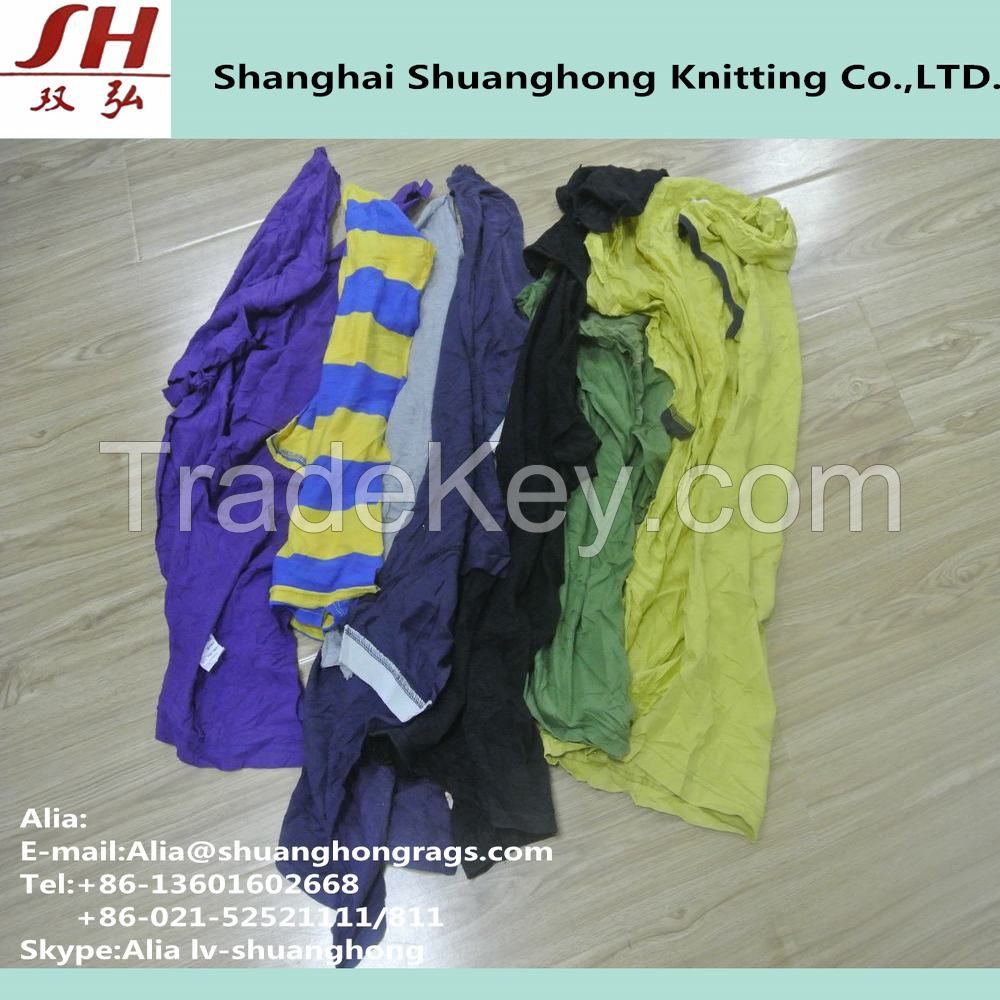 Cotton 100% dark color cleaning rags