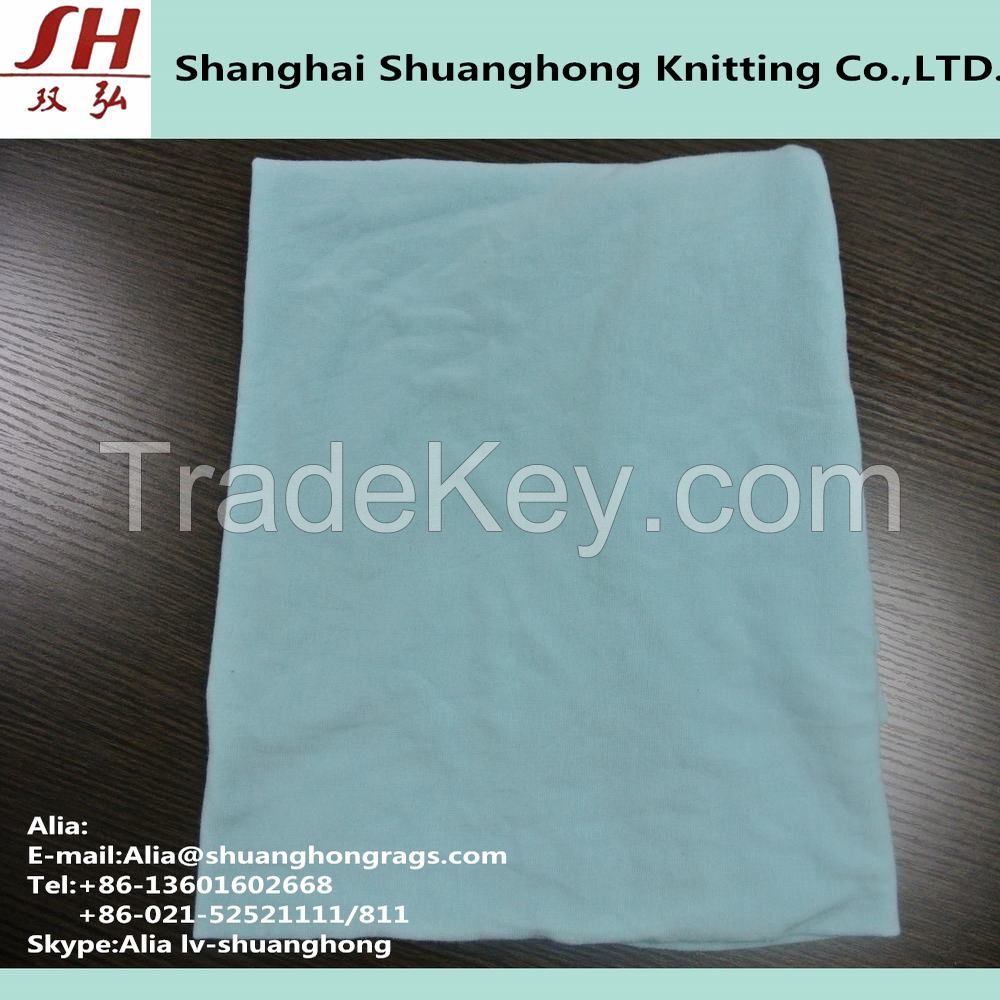 Low price light 100% Cotton cleaning rags for machine (New )