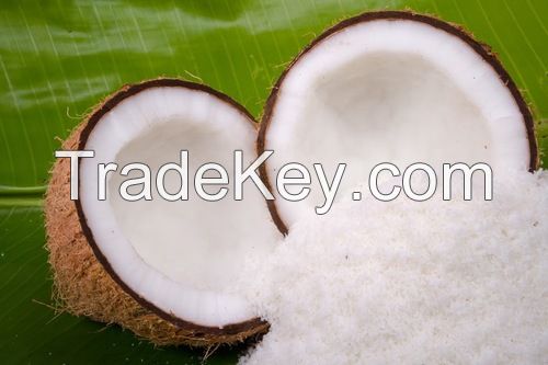 Desiccated coconut