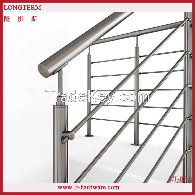 outdoor stainless steel balcony/porch railing