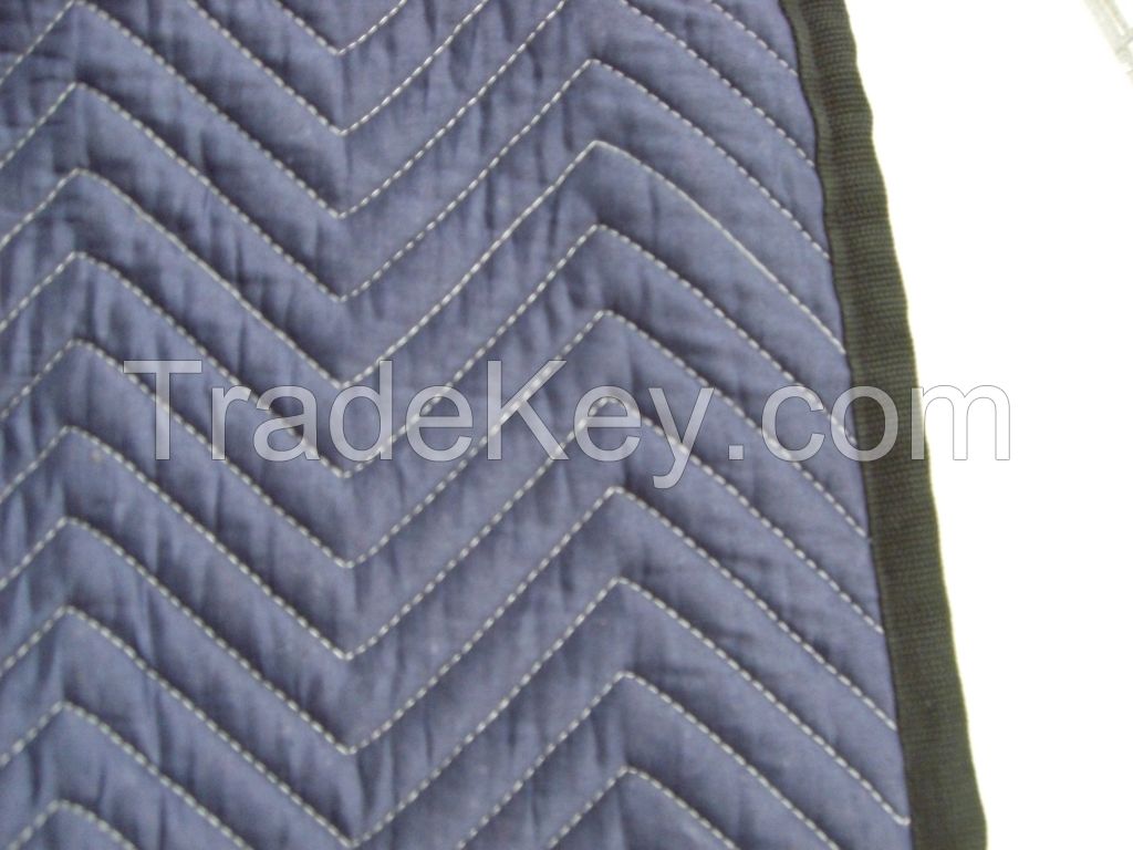 HIGH QUALITY MICROFIBER woven moving blanket/removal blanket /moving pad