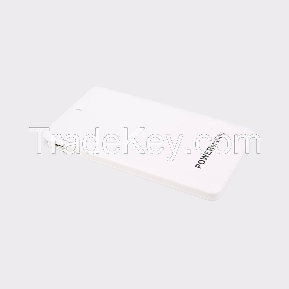 New Arrival Super Slim 4000mah Mobile Power Bank for Promotional Gift