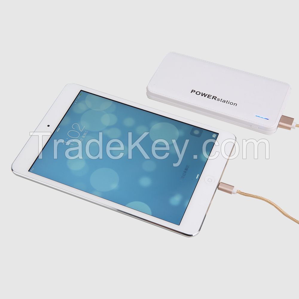 New Arrival usb Output External Battery 10000mah Power Bank