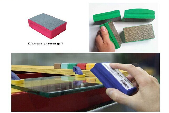 Elecroplated Diamond Hand Pads for marble/granite/glass/concrete