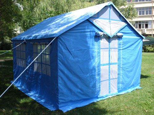 Military disaster relief tent, Blue refugee tent&Atilde;&macr;&Acirc;&frac14;&iuml;&iquest;&frac12;double layer tent