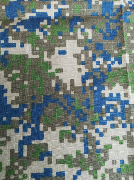 Military Polyester& Cotton blending Rip stop Camouflage Fabric