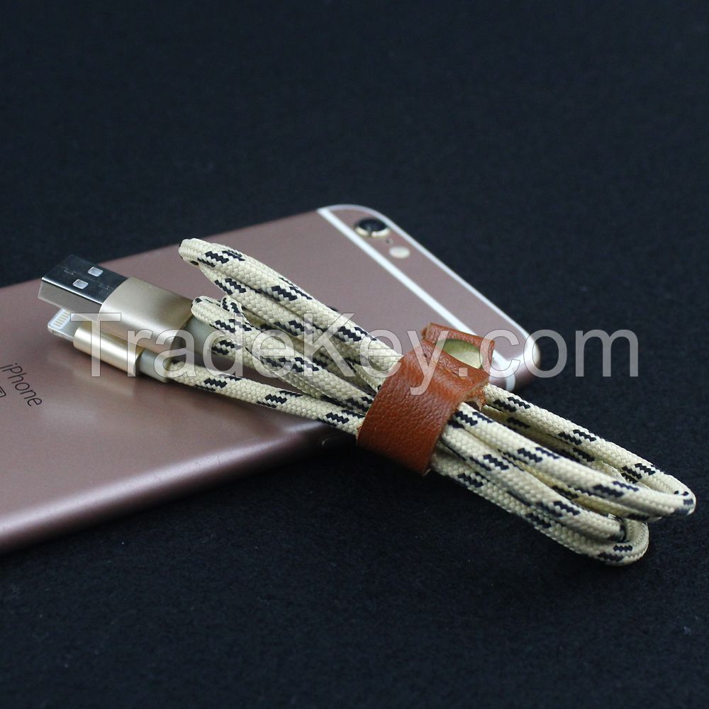 2016 High quality usb data cable for iphone, 8pin usb data cable