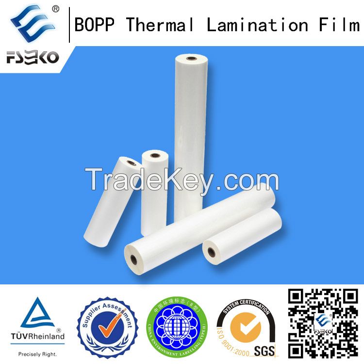 23mic BOPP Pre-Coating Thermal Laminating Matte Film